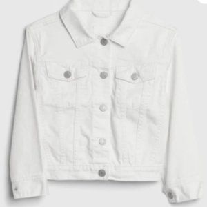 Gap Kids White Jean Jacket
